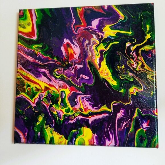 Acrylic Abstract Painting - Picture 3 of 7